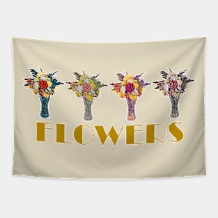 FLOWERS Tapestry