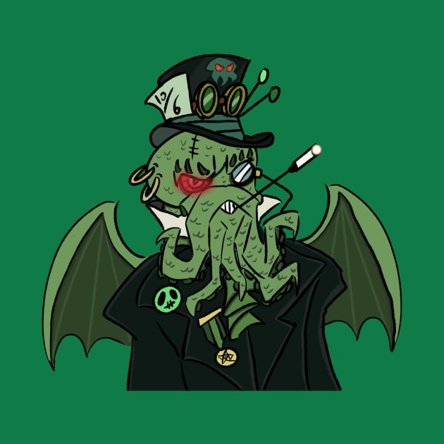 Gentleman Villain Cthulhu by BowlerHatProductions