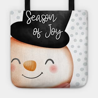 Cute Christmas Snowman Tote