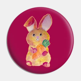 cute watercolor bunny sweet watercolour rabbit Pin