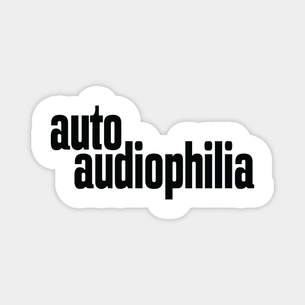 Auto Audiophilia Audiophile High Fidelity Sound Reproduction Magnet by ProjectX23Red