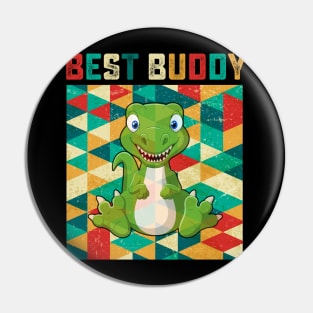 Best Buddy Dinosaurs Pin