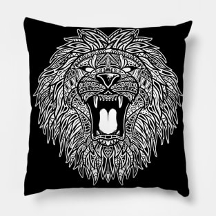 Lion Tribal Pillow