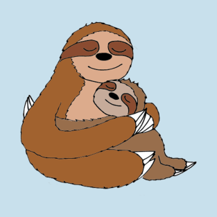 Sloth Mama Sloth T-Shirt