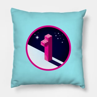 Number 1 Block Space Pillow