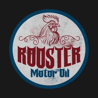 Vintage Rooster Motor Oil T-Shirt