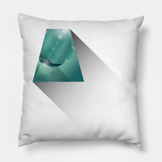 Travel Uranus Pillow by TkStasiuk