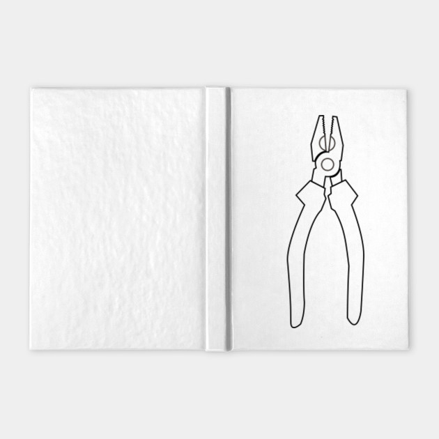 Limited Edition Exclusive Tool Pliers Drawing Coloring Tool Pliers Drawing Coloring Notebook Teepublic