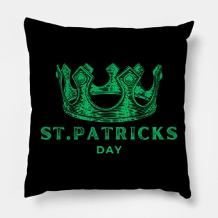 ST Patricks Day / Crown Pillow