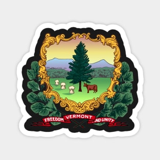 Vermont Coat of Arms Magnet