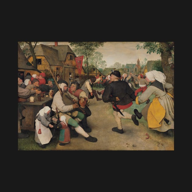 The Peasant Dance - Pieter Bruegel the Elder by themasters