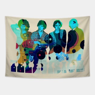 Television Band Tapestry