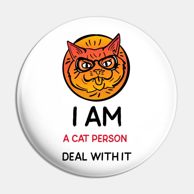 I am a cat person deal with it Pin by nikovega21