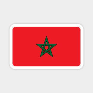 Moroccan Flag Magnet