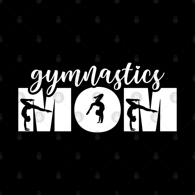 Womens Funny Gymnastics Mom Cute Gymnast Mom Mothers Day by BramCrye