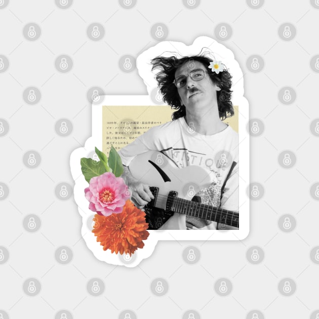 Charly Garcia with guitar Magnet by luliga