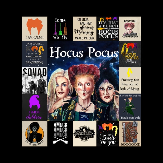 Hocus Pocus I Smell Children I Put A Spell On by gallaugherus