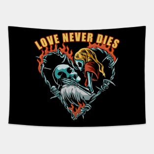 love never dies Tapestry