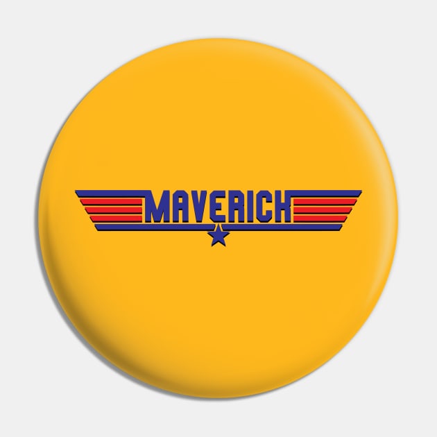 Top Gun Maverick Text Pin by joeysartworld