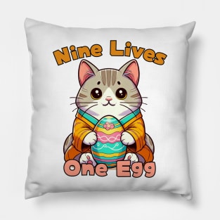 Meow Easter festival Pillow