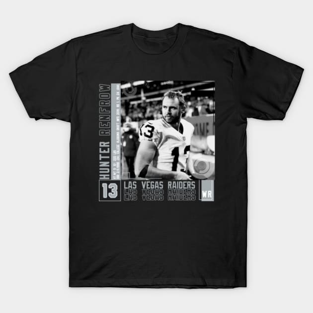 Rinkha Hunter Renfrow Football Edit Tapestries Raiders T-Shirt