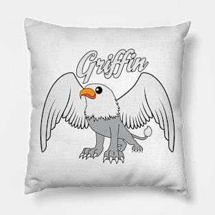 Griffin With Title Pillow