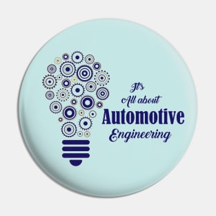 Automotive Engineers T-Shirt Pin