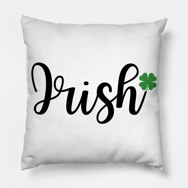 St Patricks day  Irish Pillow by MisaMarket