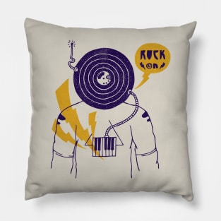 The Vinyl Frontier Pillow