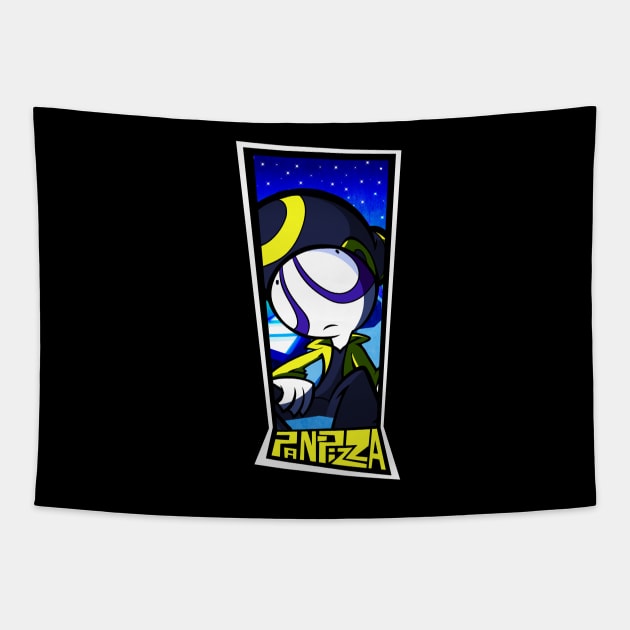 Pan Pizza Exclamation Tapestry by RebelTaxi