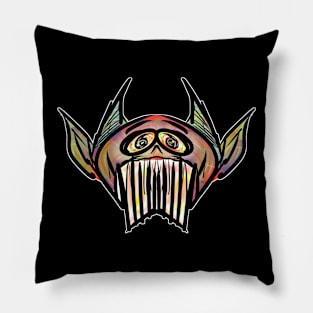 Red Demon Pillow