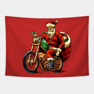 Funny Santa Driver Christmas Love Winter Funny Gift 2021 Tapestry