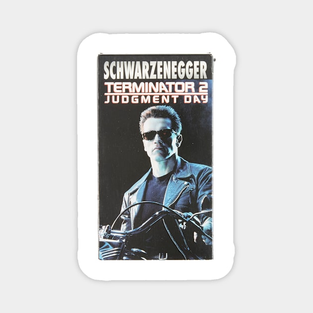 Terminator 2 VHS Magnet by Ultimate Action Movie Club