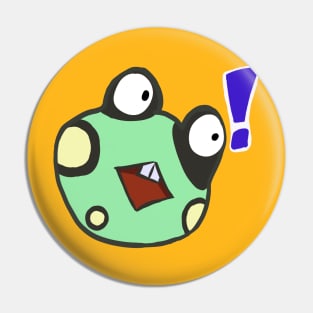 Frobert The Frog Pin