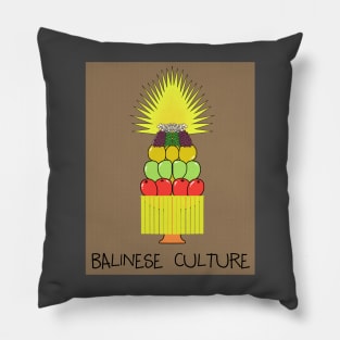 Balinese Culture 'Gebogan' Pillow