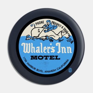 Vintage Whalers Inn Anaheim California Pin