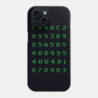 EBCDIC I Believe in Magic Phone Case