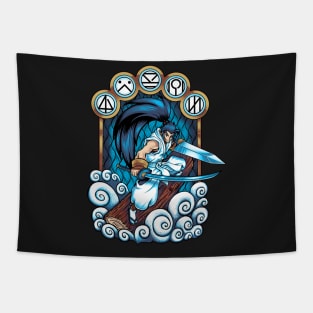 Bravest Fencer Musashi Tapestry