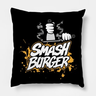 I Love Smash Burgers Pillow