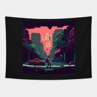 The Last of Us Pedro Pascal Joel inspired design Tapestry