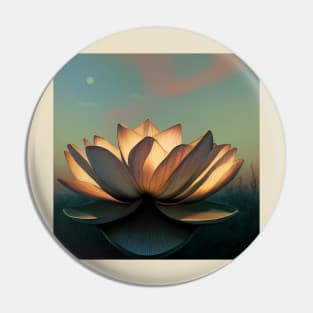 Sun Lotus Pin