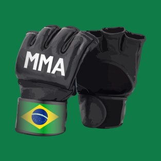 Mixed Martial Arts Gloves - Brazilian Pride T-Shirt