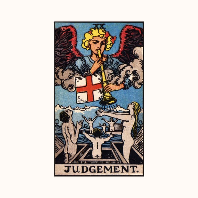 Judgment Tarot Card by visionarysea