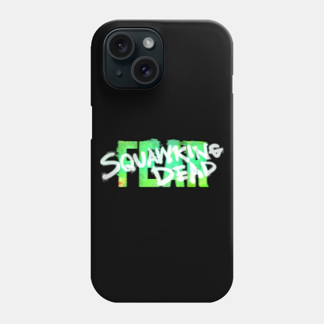 FearTWD Season 8A LOGO Phone Case by SQUAWKING DEAD