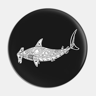 Native Inspired Hammerhead Shark Pin