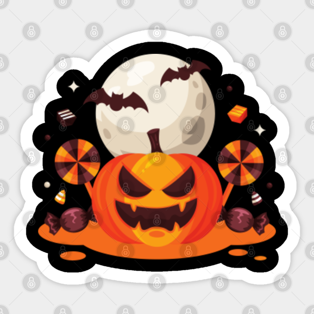 happy Halloween - Halloween - Sticker