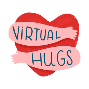 Virtual Hugs - Dark tattoos T-Shirt