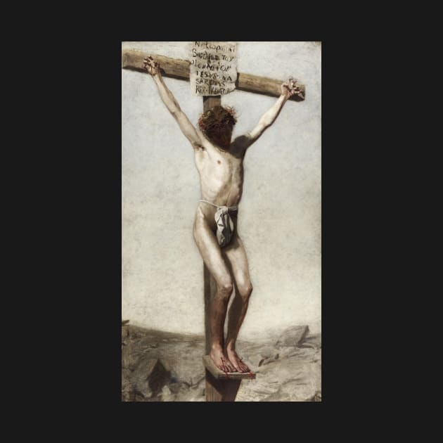 The Crucifixion by Thomas Eakins by Classic Art Stall