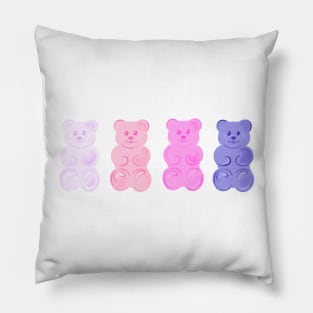 Gummy Bear - pink colors Pillow