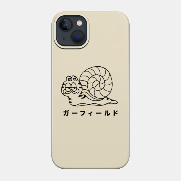 garfield snail - Garfield - Phone Case